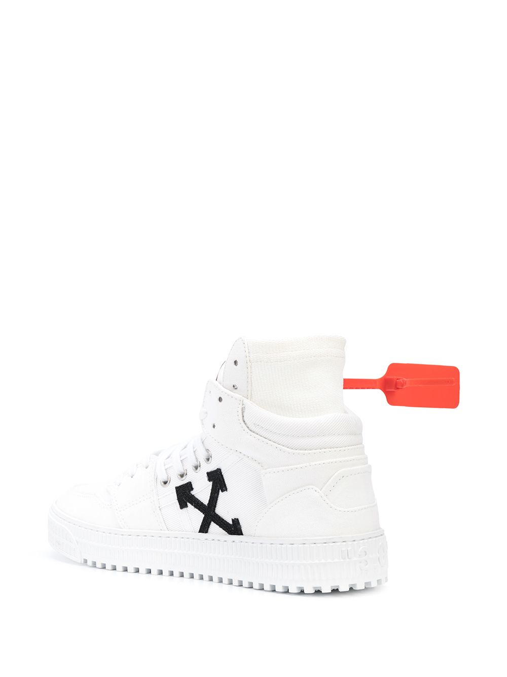 фото Off-white высокие кеды off-court