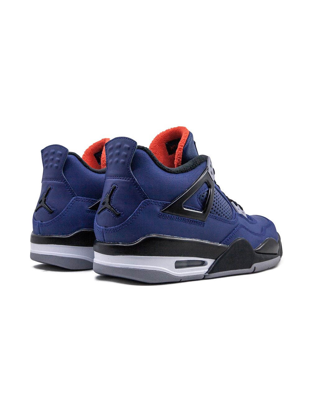 Shop Jordan Air  4 Retro Winter Bg "loyal Blue" Sneakers
