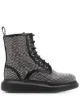 Image 1 of Alexander McQueen studded lace-up ankle boots