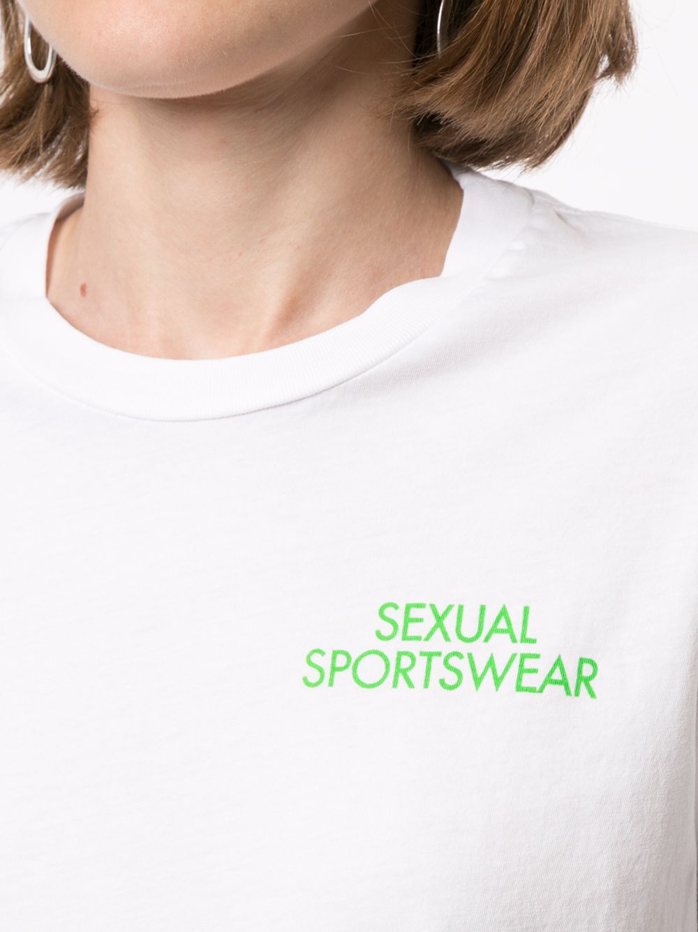 фото Monogram футболка с надписью sexual sportswear