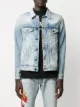 Palm Angels Sacred Heart denim jacket