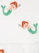 Stella McCartney Kids فستان دانتيل مطرز بأطراف ذيل سمكة