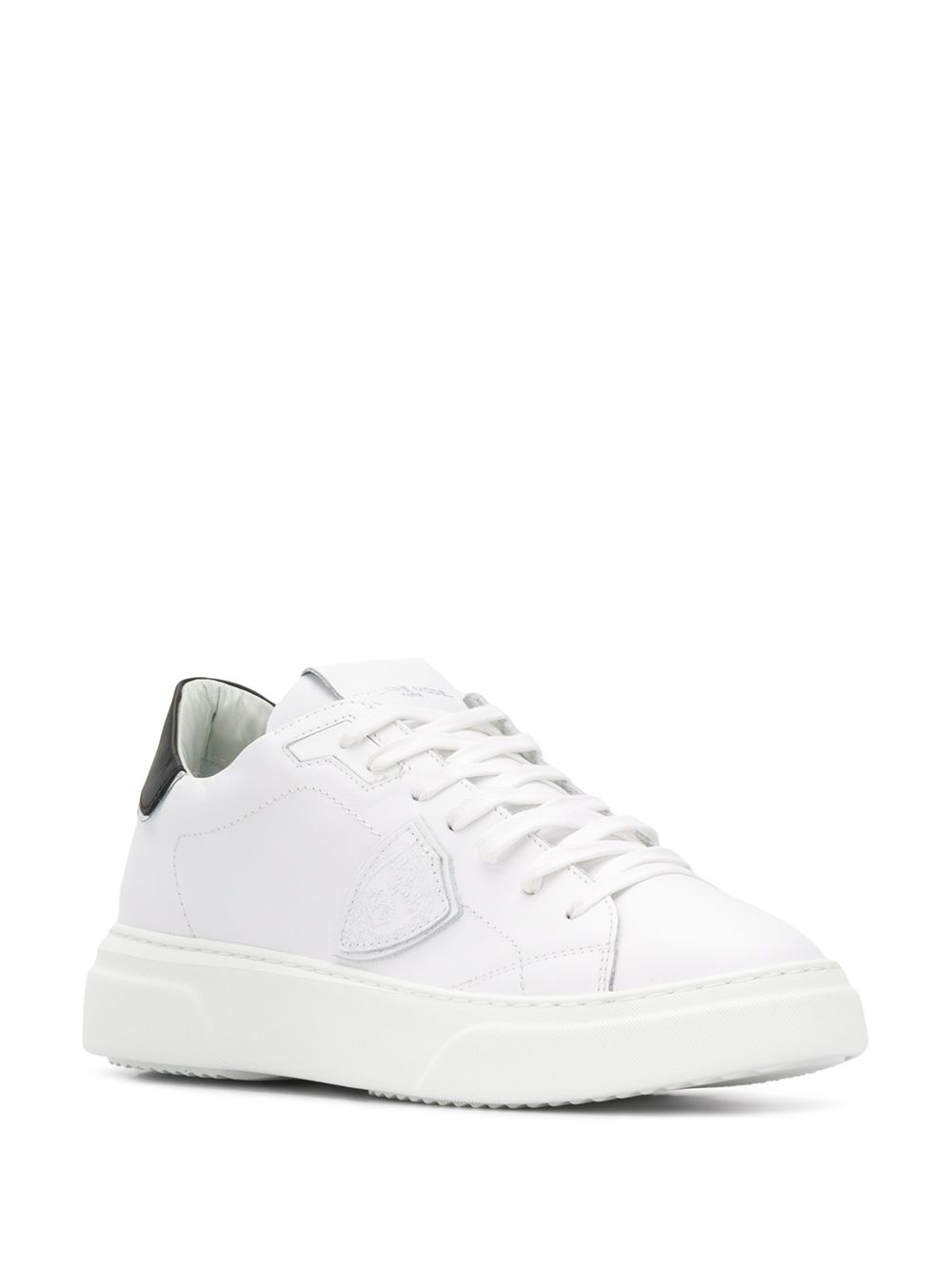 фото Philippe model paris lace-up low-top sneakers