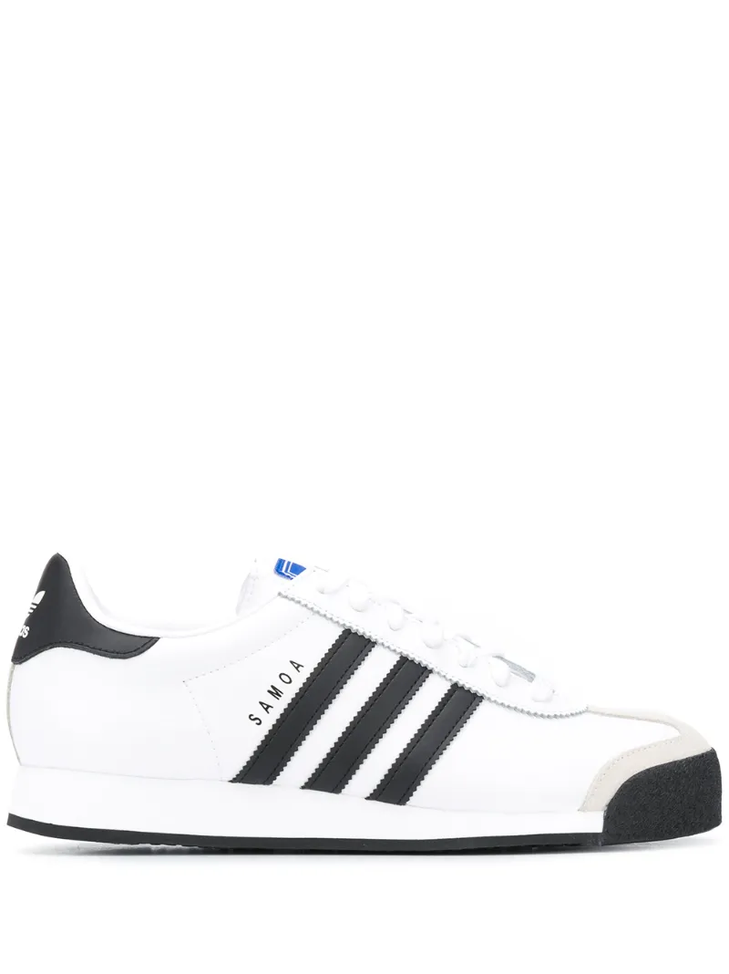 adidas – Samoa low top sneakers – men – Leather/Polyester/Rubber – 6.5, 7, 7.5, 9.5, 10, 10.5, 11.5 – White