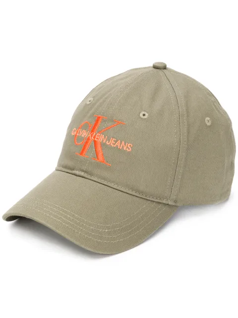 Calvin Klein Embroidered Logo Baseball Cap Ss20 | Farfetch.com Calvin Klein Embroidered Logo Baseball Cap - Farfetch