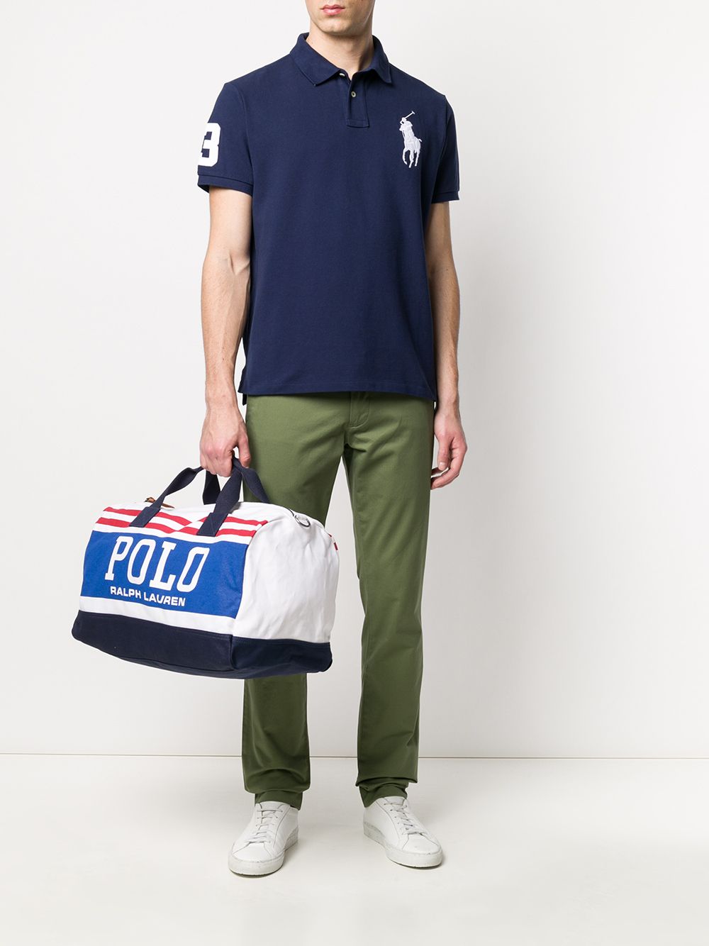 фото Ralph lauren slim-fit mesh polo shirt