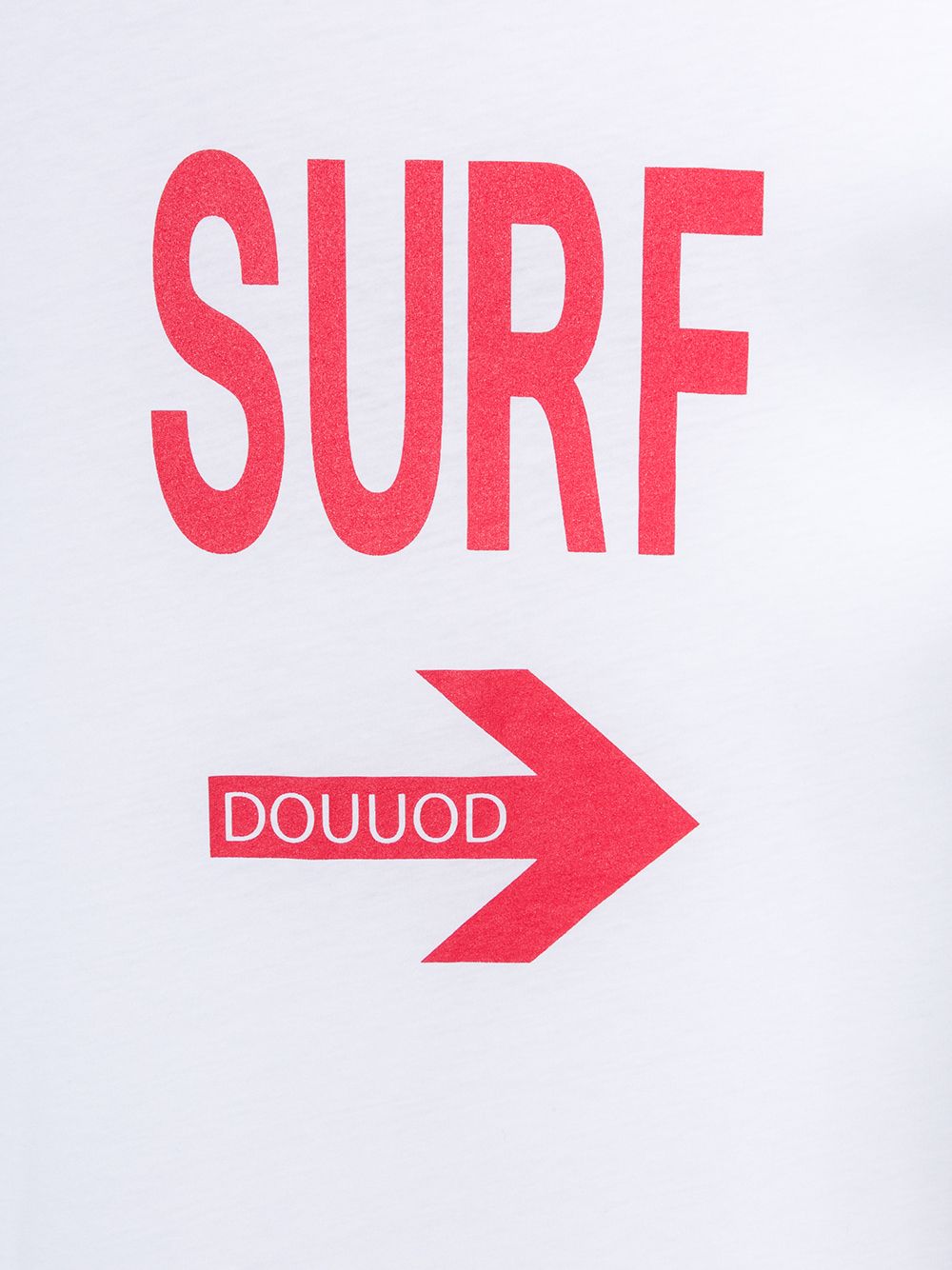 фото Douuod kids round neck surf print t-shirt