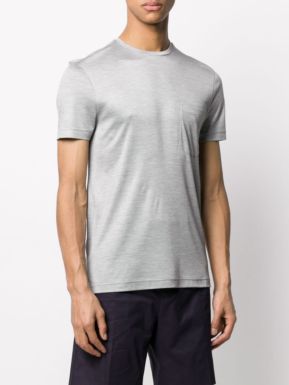 фото Brett johnson silk chest pocket t-shirt