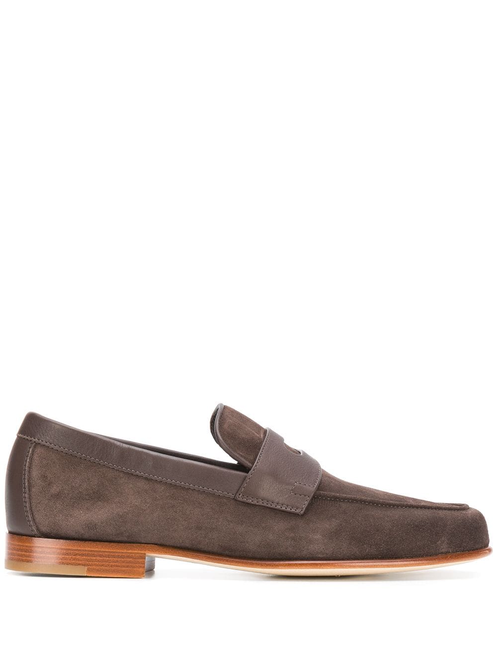 John Lobb Hendra Suede Penny Loafers - Farfetch