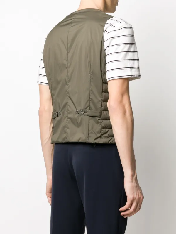 Herno ヘリンボーンノースリーブベスト Herno Il Panciotto ベスト | グリーン | FARFETCH JP
