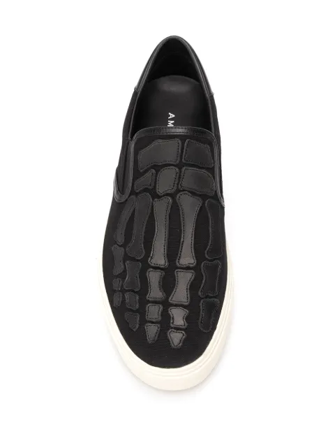AMIRI skeleton slip-on trainers - FARFETCH