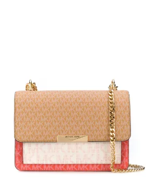 Axelväskor från MICHAEL Michael Kors Dam Farfetch Michael Michael Kors Sloan Liten satchel väska Med Logotyp