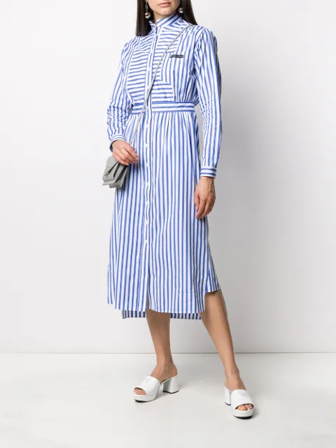 prada shirt dress