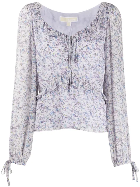 Michael Michael Kors floral print blouse