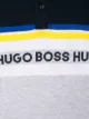 Boss Kids قميص بولو متباين الألوان
