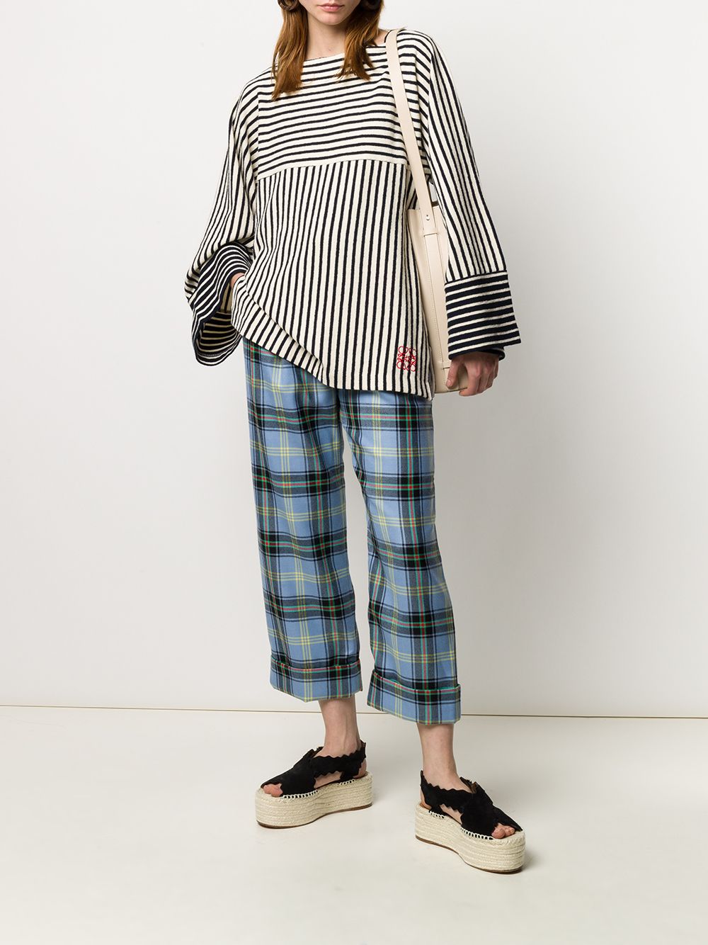 фото Loewe striped long-sleeve t-shirt