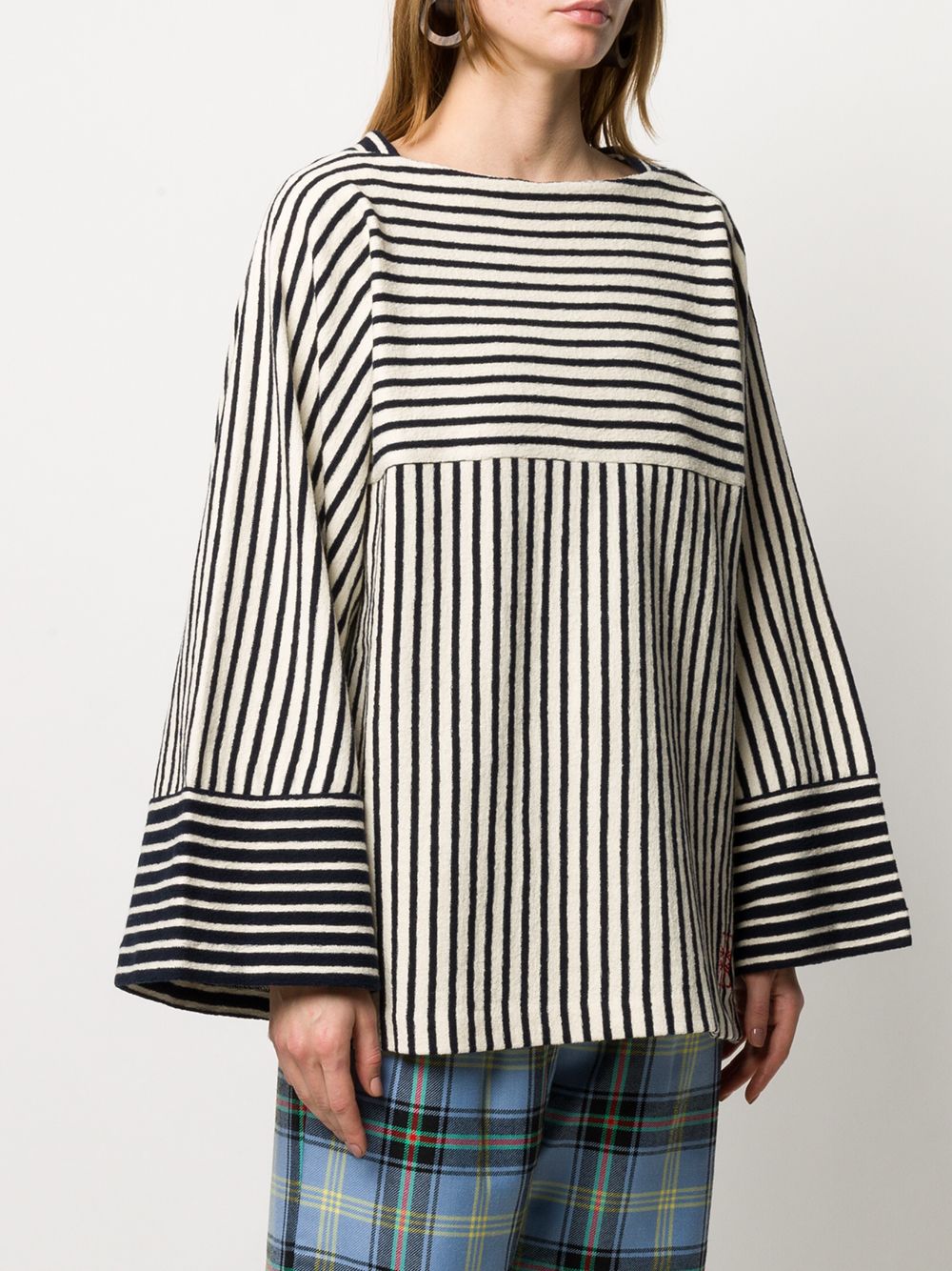 фото Loewe striped long-sleeve t-shirt