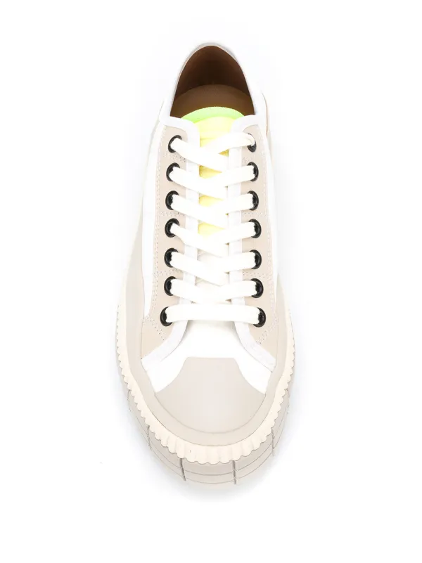 chloe clint low top sneakers