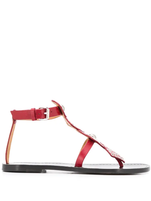 womens studded gladiator sandals