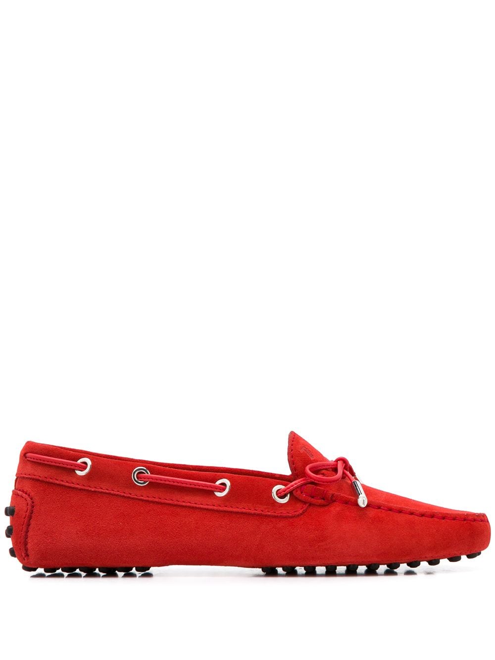Tod's Gommino Driving Shoes In Red