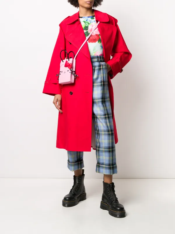 Marc jacobs red trench coat Clearance
