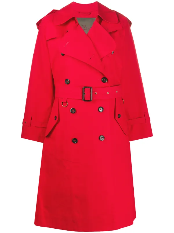 Marc jacobs red trench coat Clearance