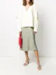 الصورة 2 من Victoria Beckham بلوزة بأكمام منسدلة وفتحة V