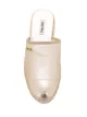 Miu Miu metallic slip-on espadrilles