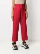 Prada cropped high-rise trousers
