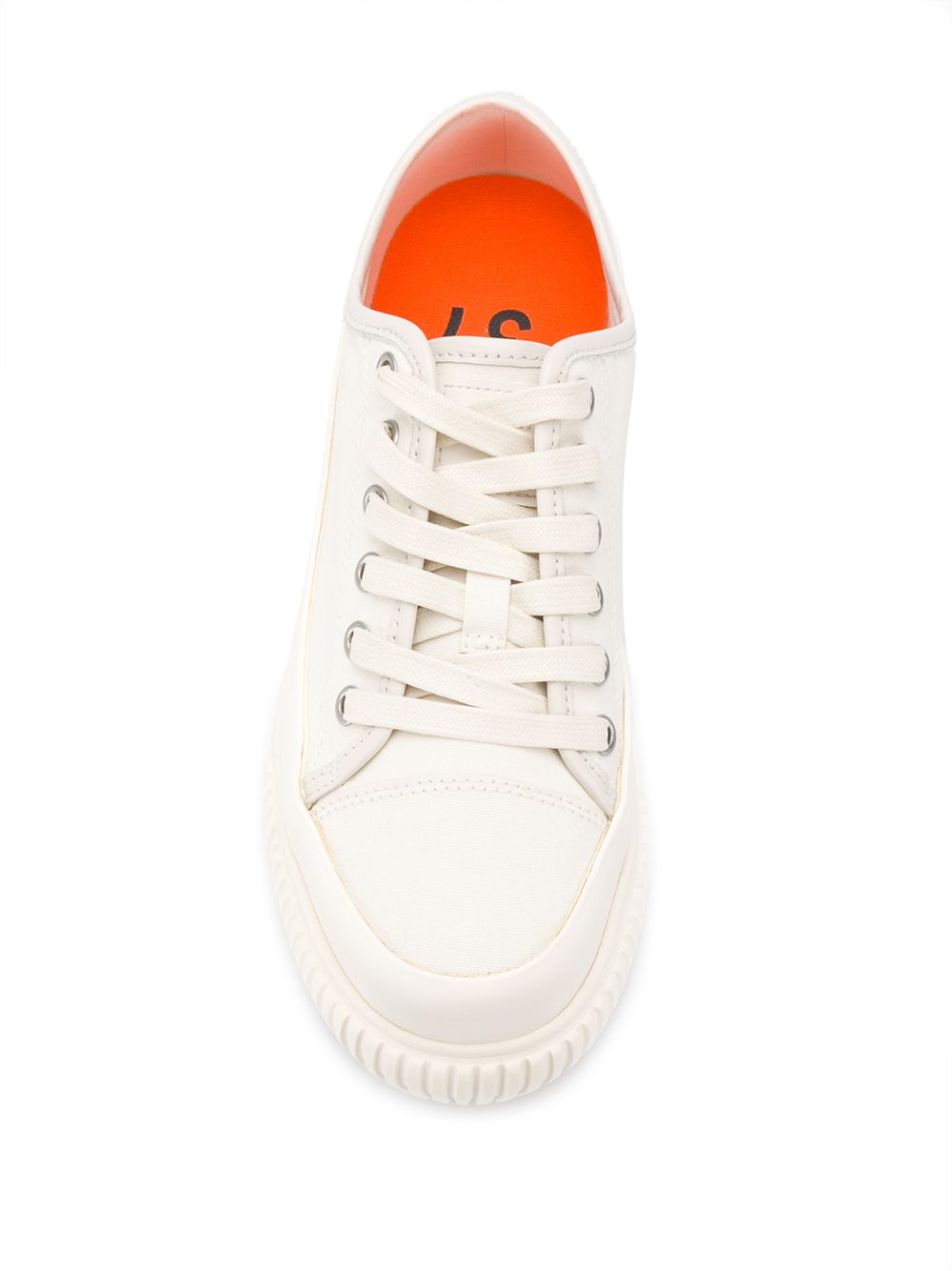 фото Both platform sole low top sneakers