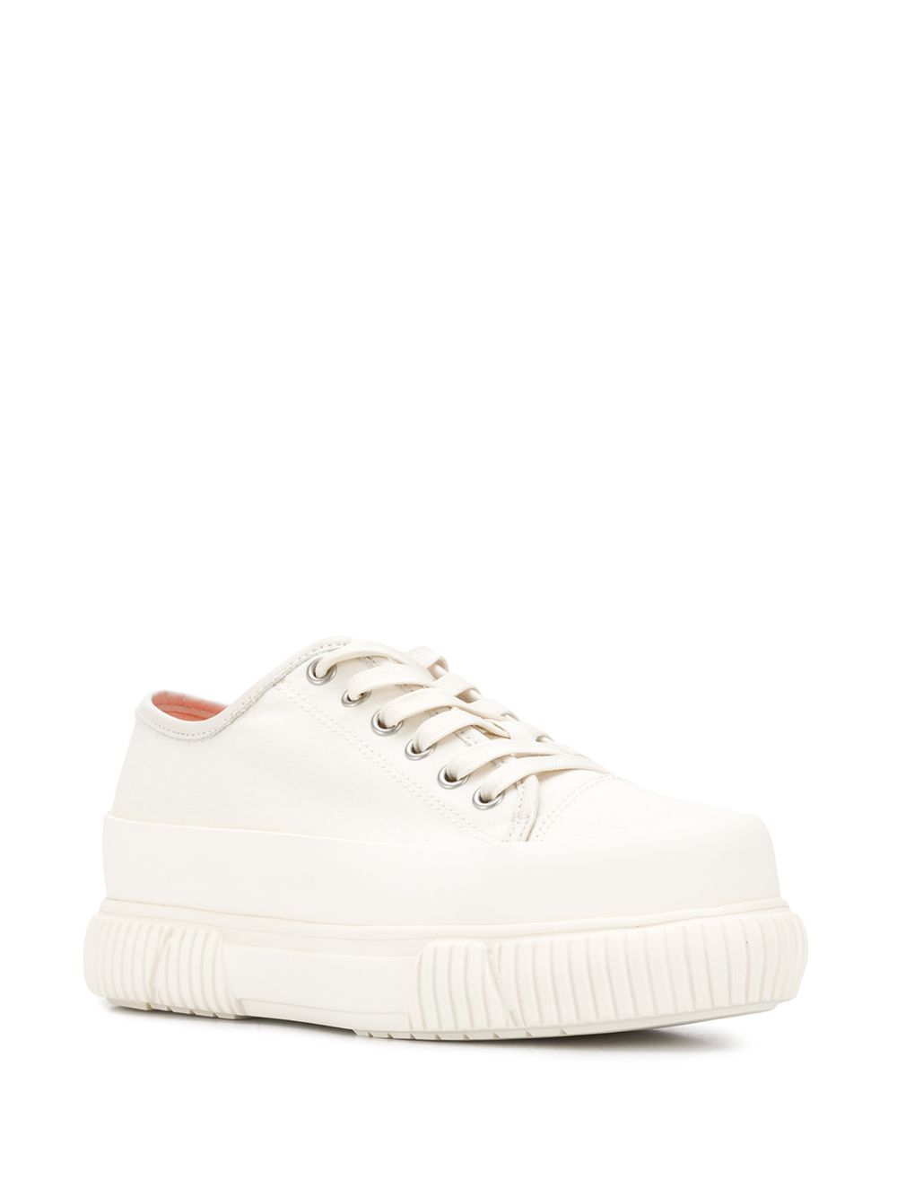 фото Both platform sole low top sneakers