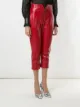 Andrea Bogosian cropped leather trousers