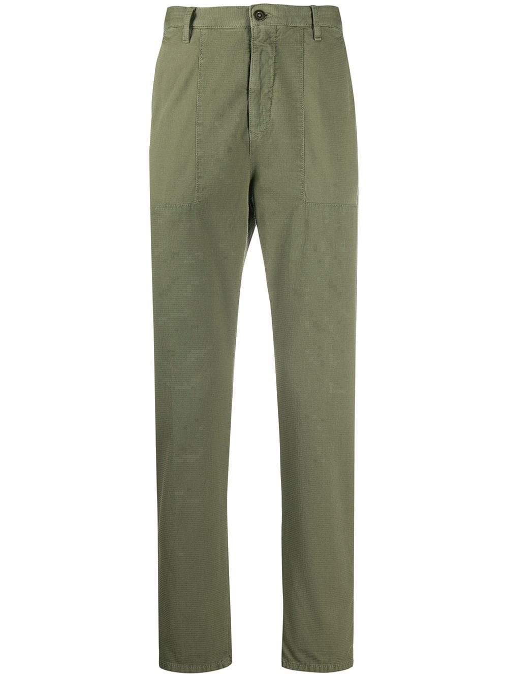 Shop Incotex Slim-fit Trousers In Green