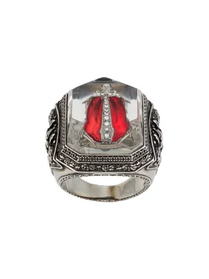 alexander mcqueen ring mens