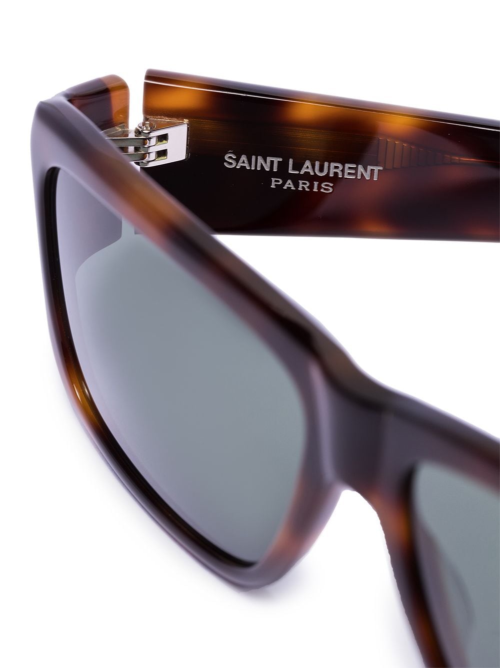 фото Saint laurent eyewear солнцезащитные очки в оправе черепаховой расцветки