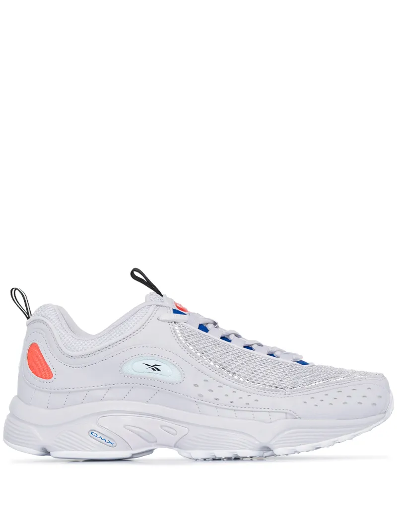 Reebok – Daytona DMX II low-top sneakers – men – Polyamide/Rubber/Leather – 6, 6.5, 7, 7.5, 8, 8.5, 9, 9.5, 10, 10.5, 11 – Grey