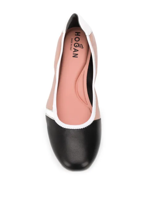 hogan ballerina flats