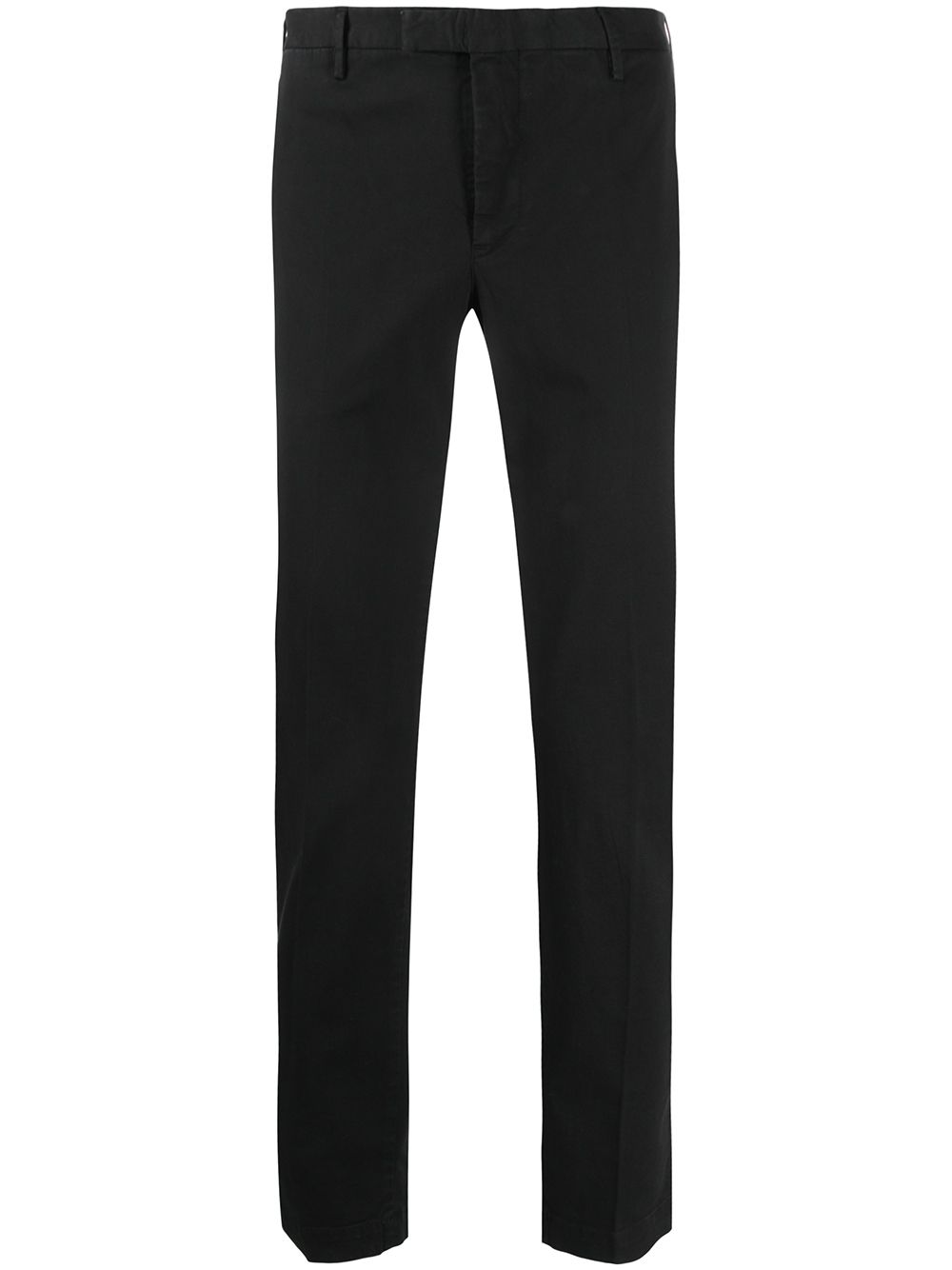 Pt01 Slim-fit Chinos In Black