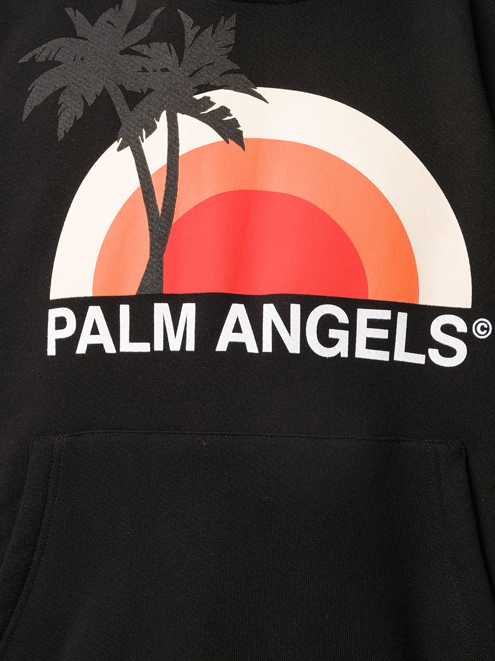 фото Palm angels худи с графичным принтом