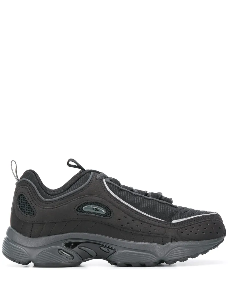Reebok – Daytona DMX II sneakers – men – Rubber/Fabric – 5, 5.5, 6, 6.5, 7, 7.5, 8, 8.5, 9, 9.5, 10, 10.5, 11, 11.5, 12 – Black