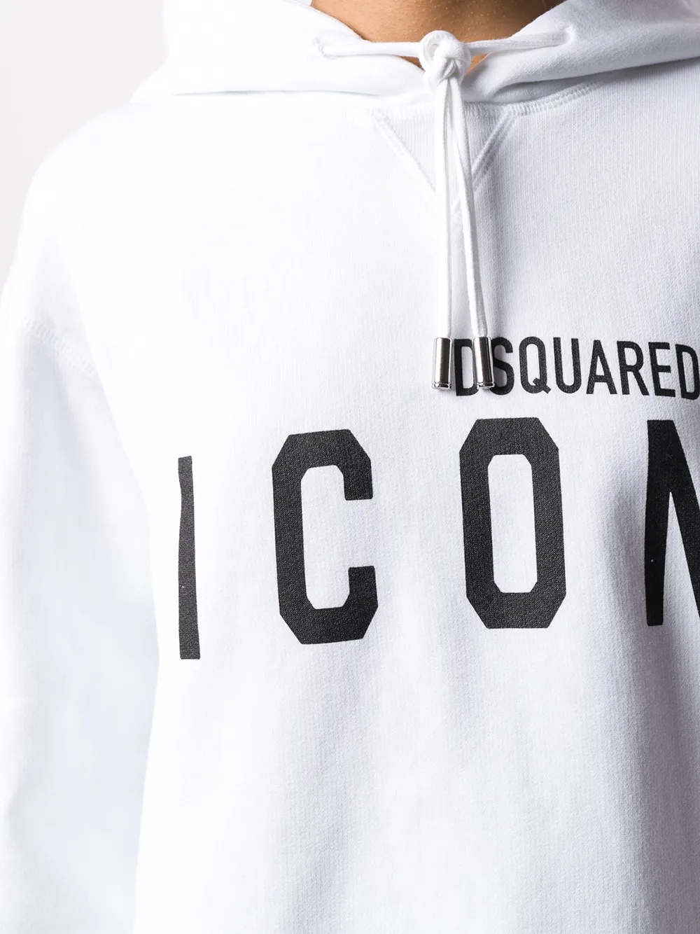 DSQUARED2 Icon-print hooded sweatshirt | Image 5