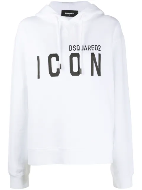DSQUARED2 Icon-print hooded sweatshirt