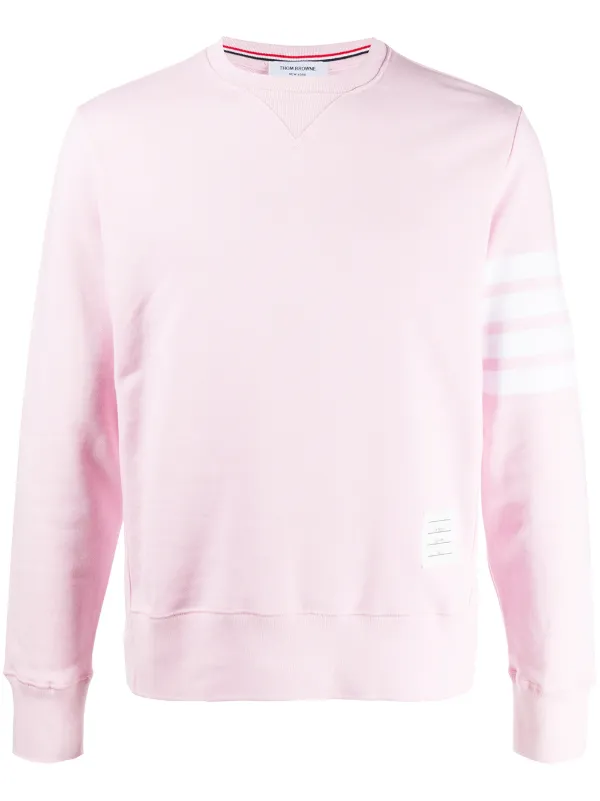 Thom Browne Engineered 4-Bar Sweatshirt Pink FARFETCH GE