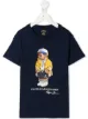 الصورة 1 من Ralph Lauren Kids تيشيرت بطبعة دب