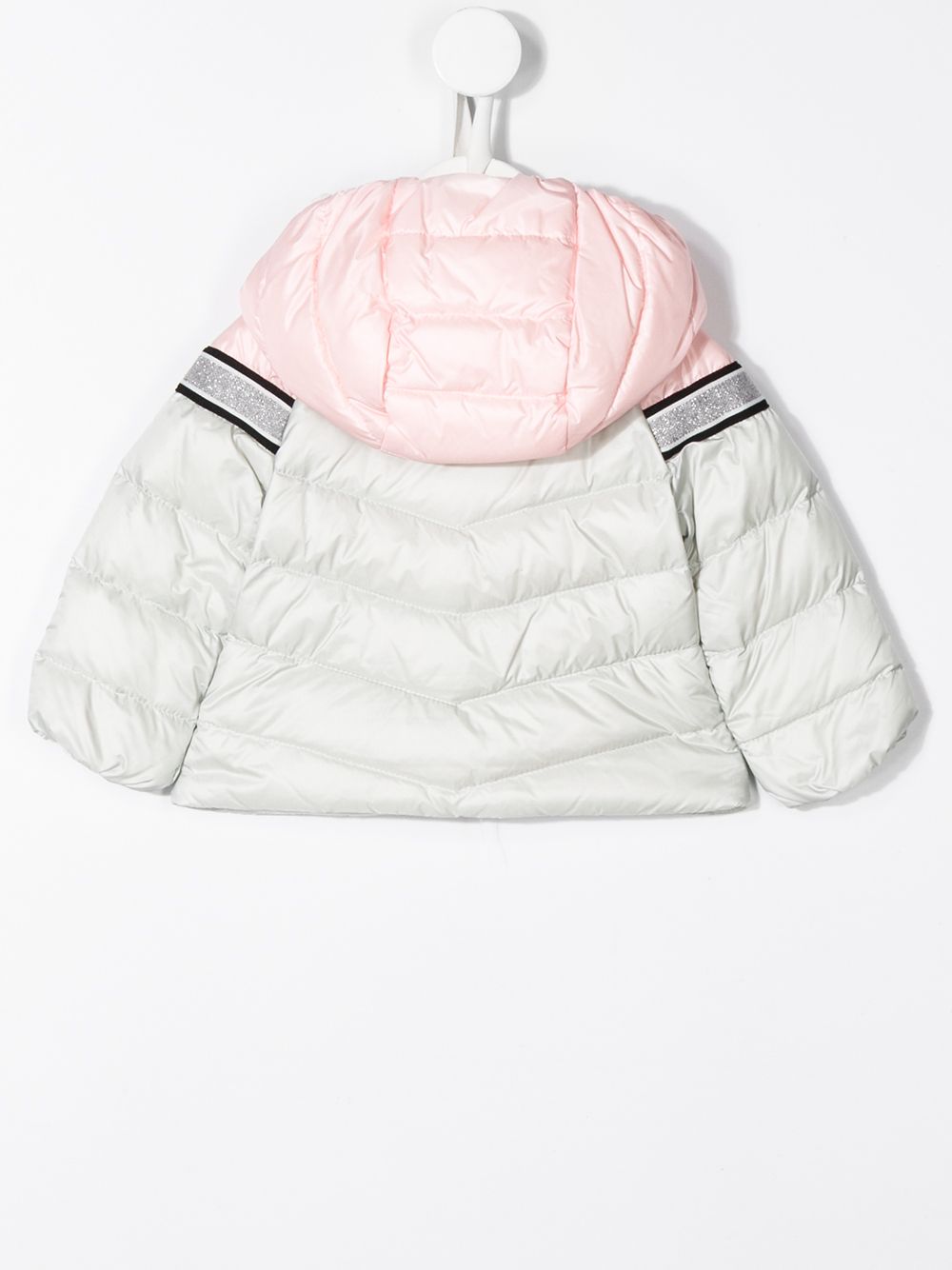 фото Moncler kids пуховик с логотипом