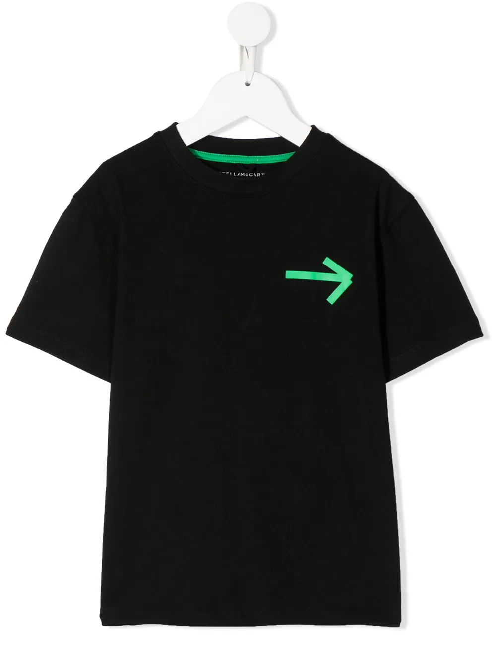 Stella Mccartney Kids' Arrow T-shirt In Black