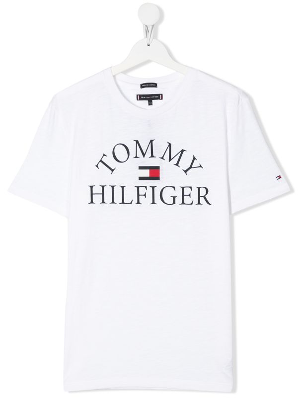 t shirt logo tommy hilfiger