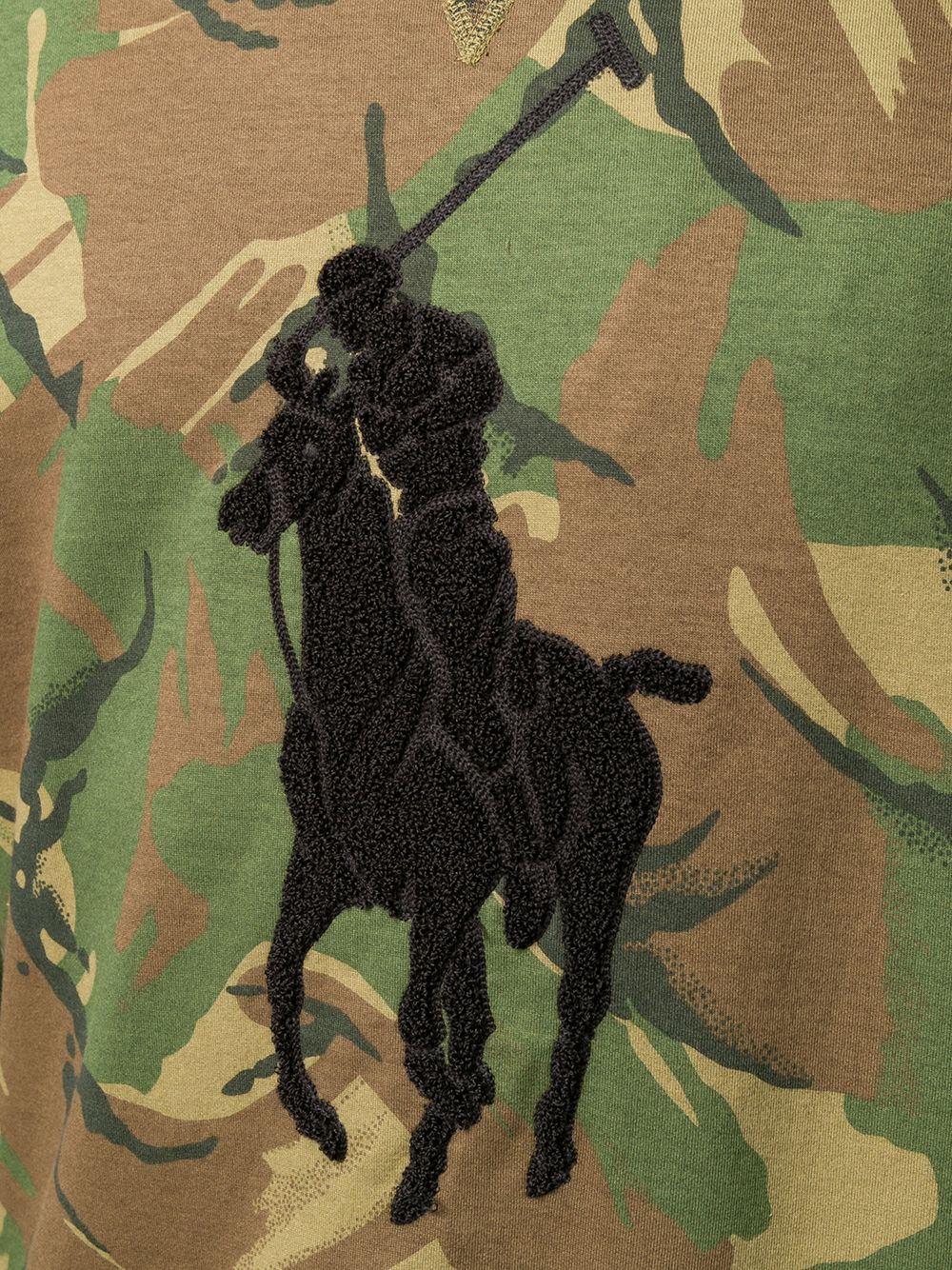 Camo big pony online sweatshirt