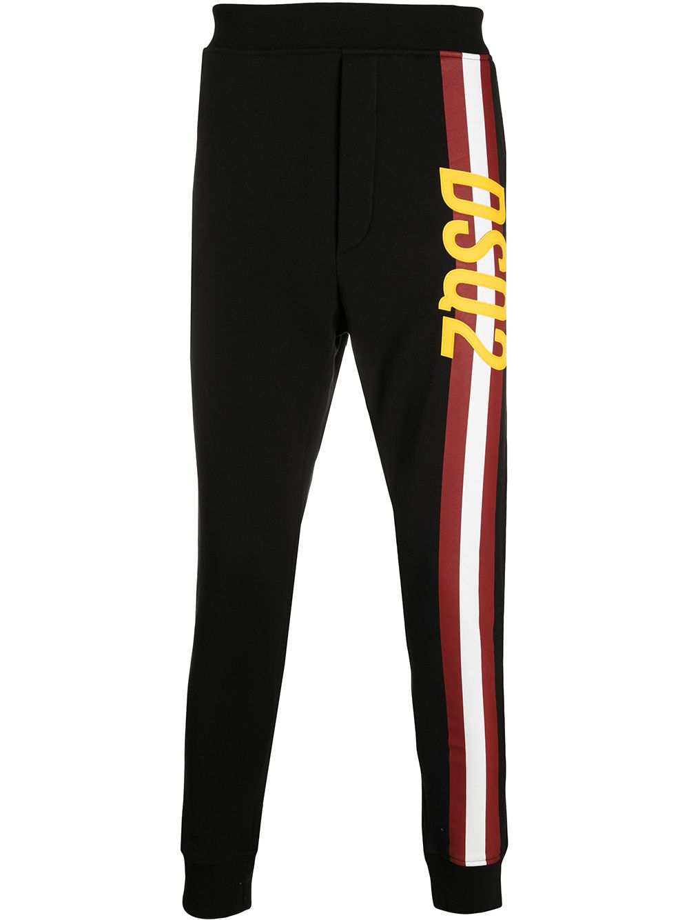 DSQUARED2 SIDE-STRIPED TRACK PANTS