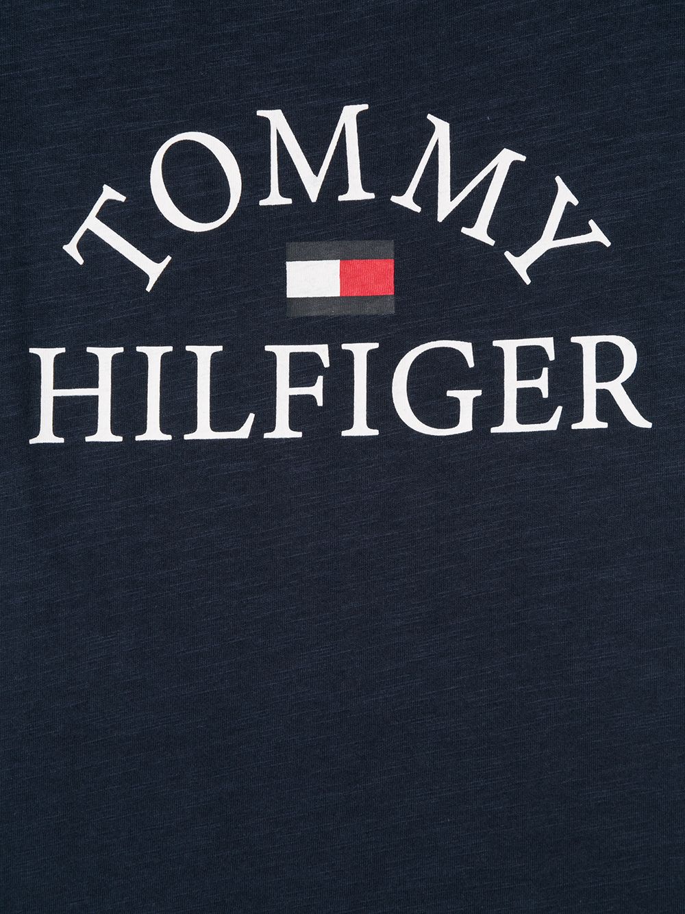 фото Tommy hilfiger junior футболка с круглым вырезом и логотипом